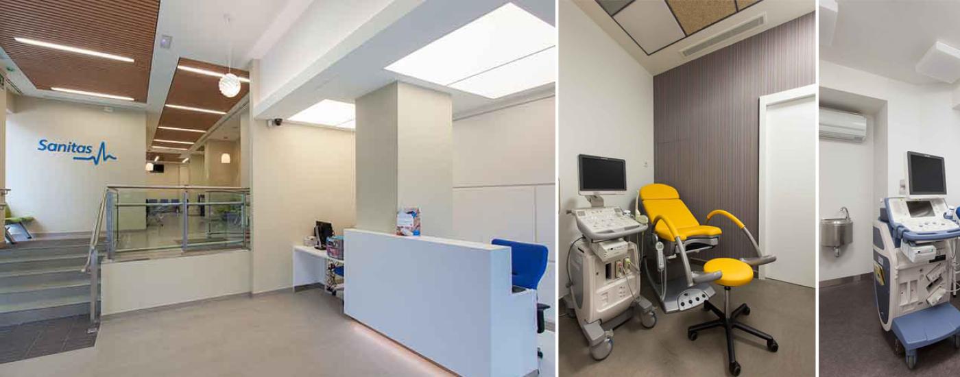 Fachada del Hospital Sanitas Valdebebas