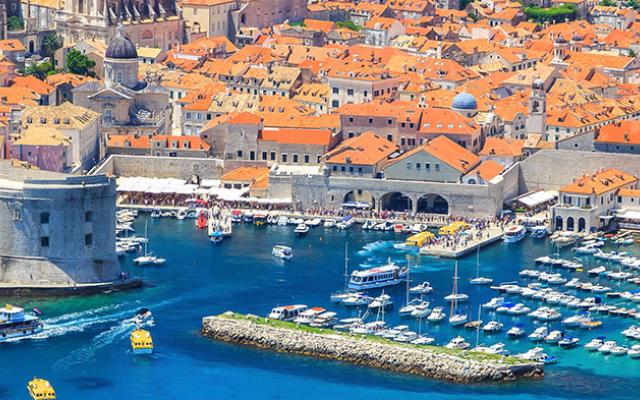 Banner paisaje de Croacia