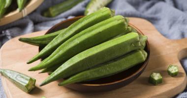 Plato con Okra fresco