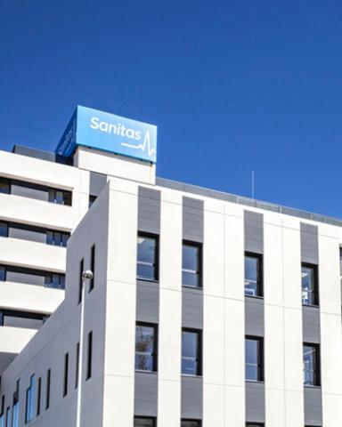 Fachada del Hospital Blua Sanitas Valdebebas